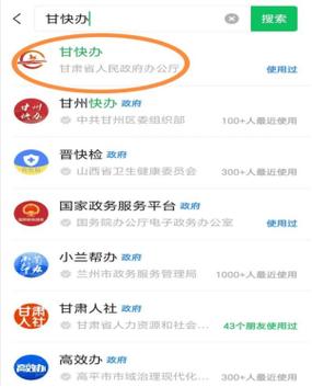 甘肃省公共支付平台网上缴费