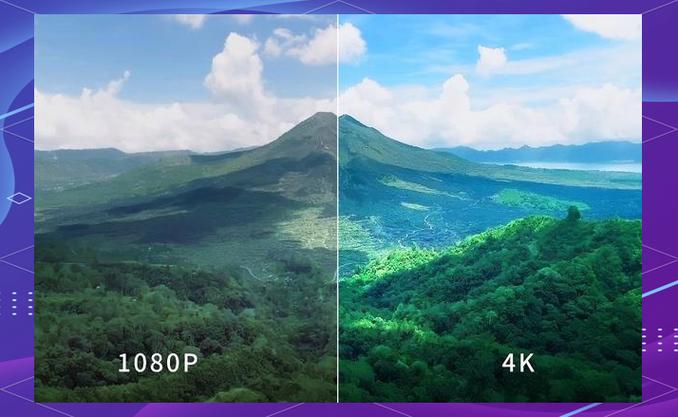 电视清晰度1080p和4k哪个更清晰