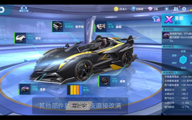 qq飞车组装车跃进者和圣歌截图3