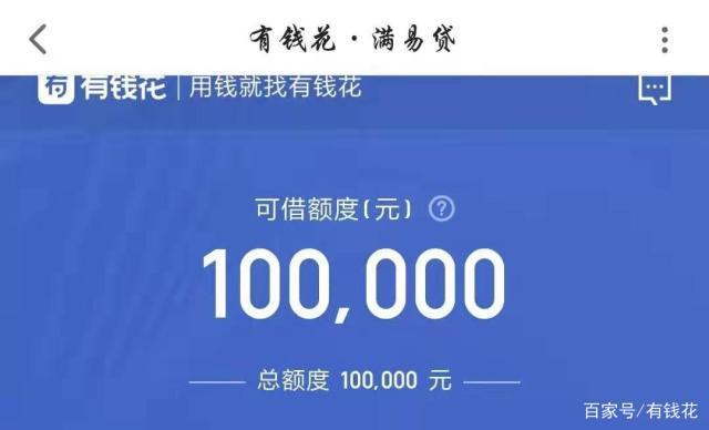 有钱花每个人都有额度吗截图2