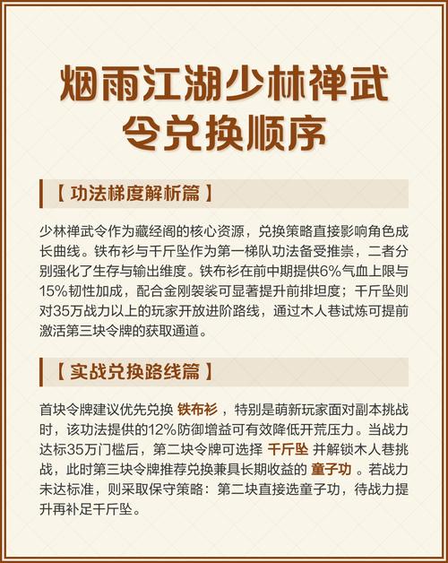 烟雨江湖少林辈分顺序