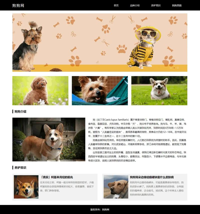 狗狗书籍网站