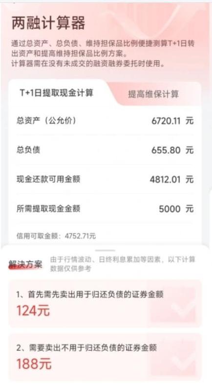个股融资融券余额查询