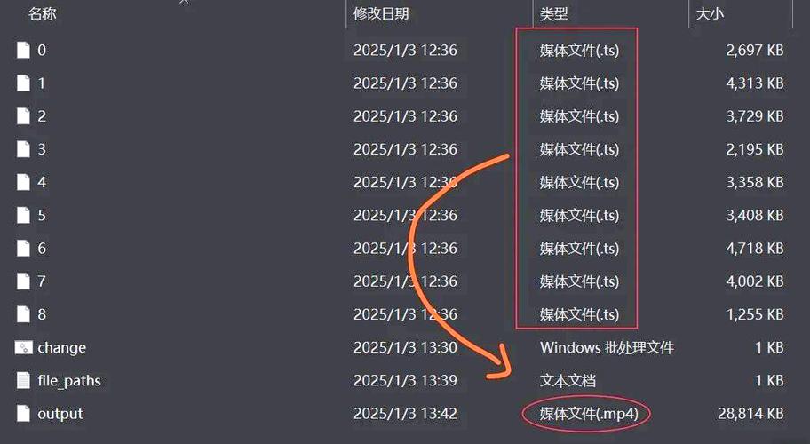 ts文件合并无法播放原因