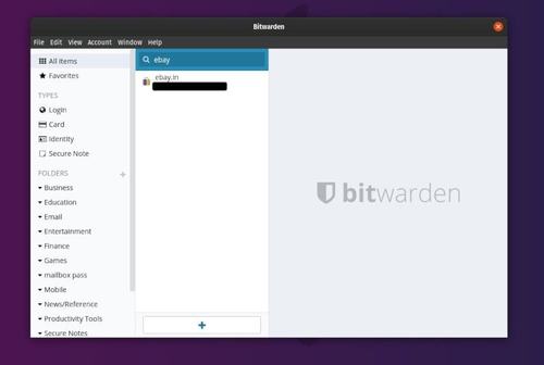 bitwarden密码管理截图2