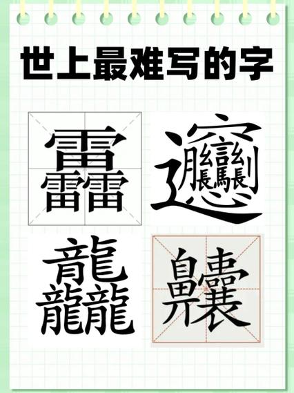 目前最复杂的字截图1