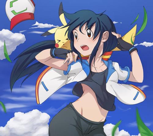 精灵宝可梦小智变成女生