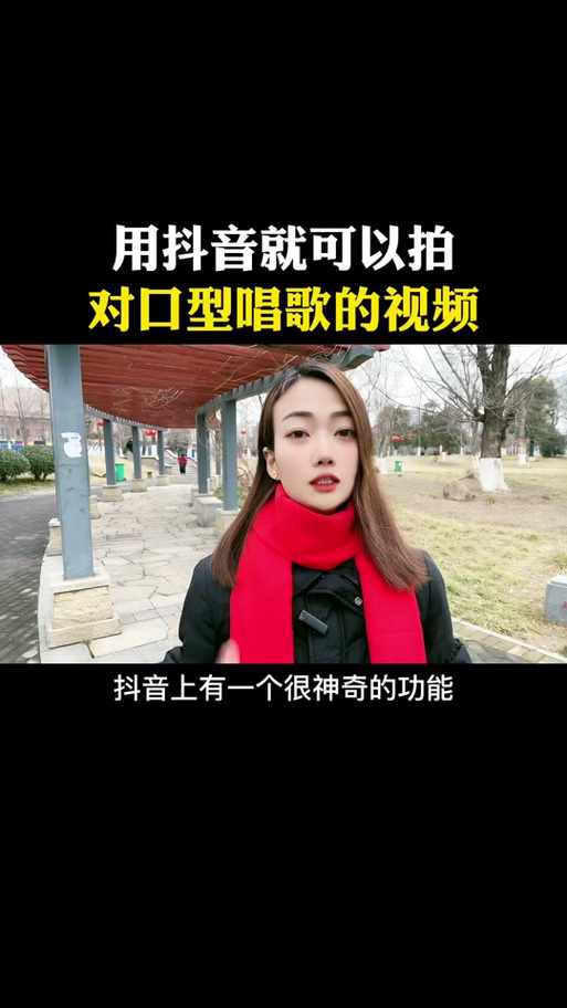 抖音上边唱歌边放字幕怎么弄