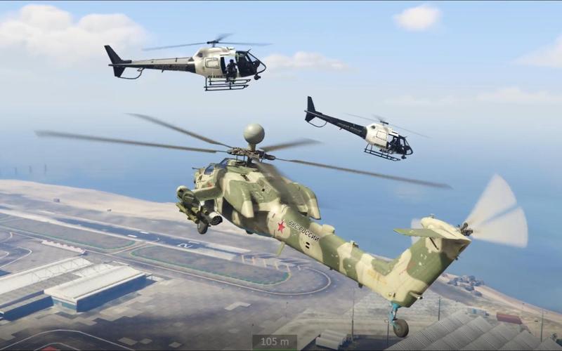 gta5线下直升机截图3