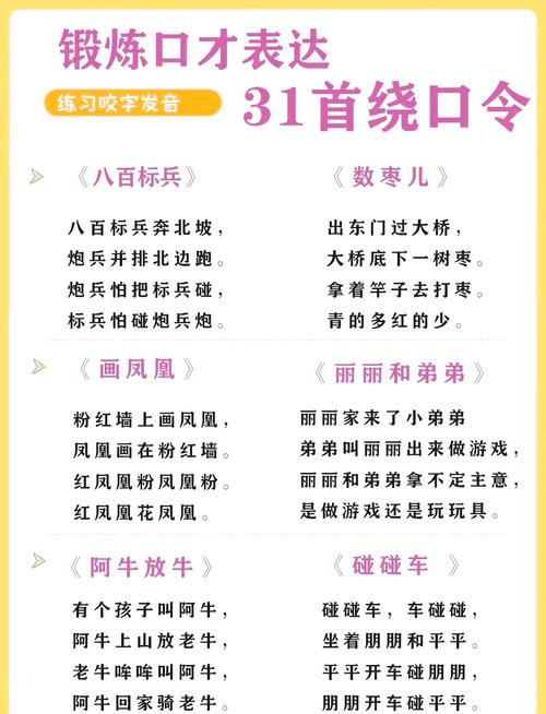 繁体字绕口令