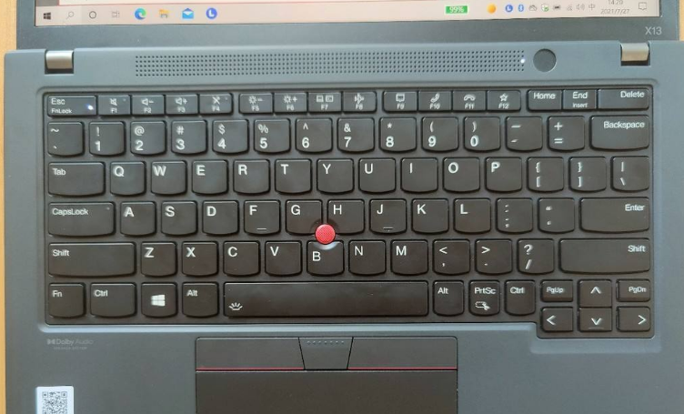 thinkpad键盘字母键不能用