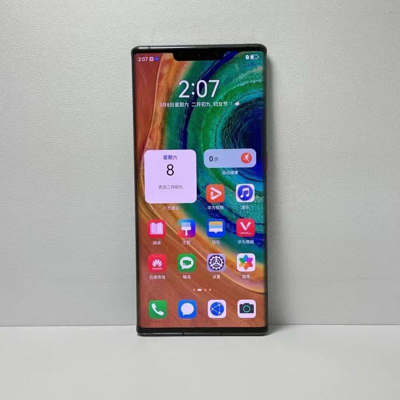 华为mate30pro侧屏闪光