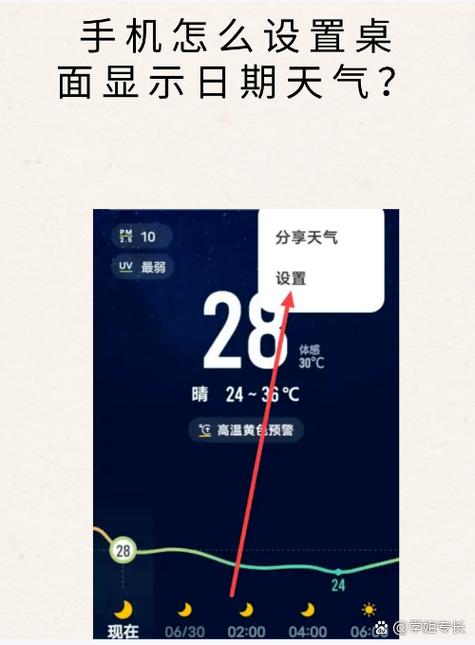 小米闹钟天气预报怎么设置