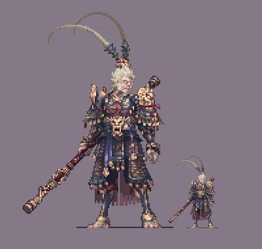 黑神话悟空像素版