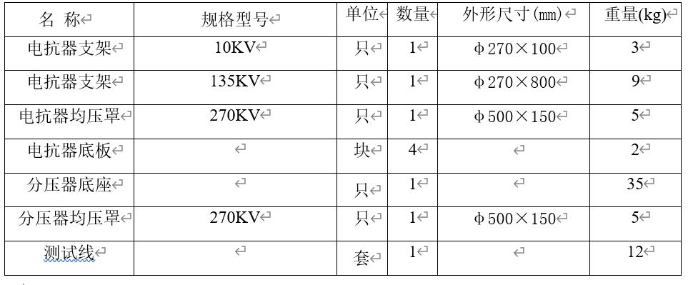 串联谐振耐压试验计算