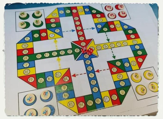 跟妈妈一起玩棋盘游戏
