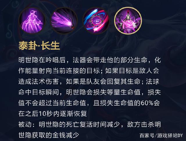 王者荣耀辅助技能介绍