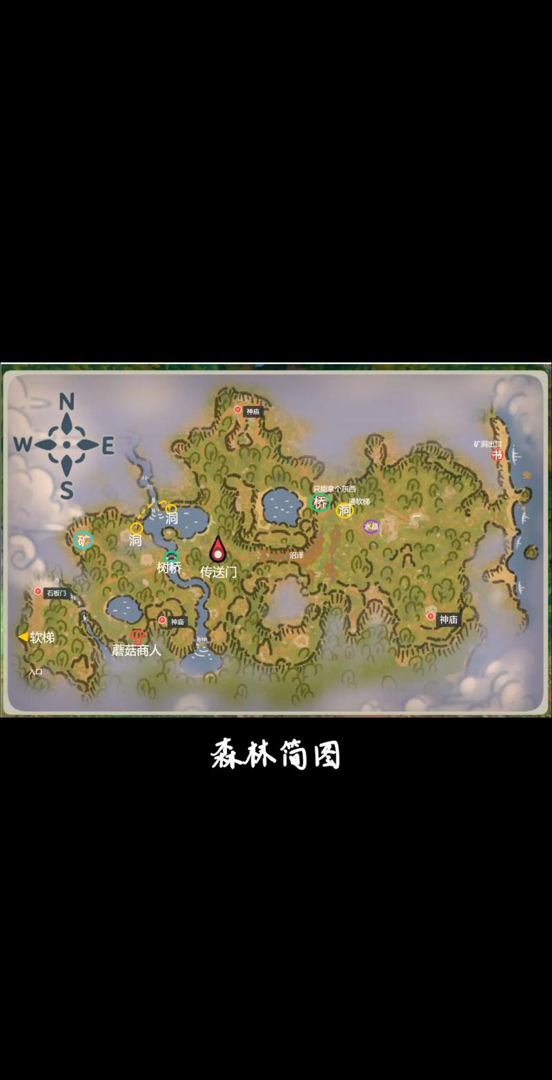 黑色森林藏宝图