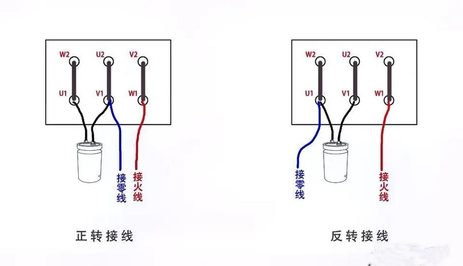220v电机接线图