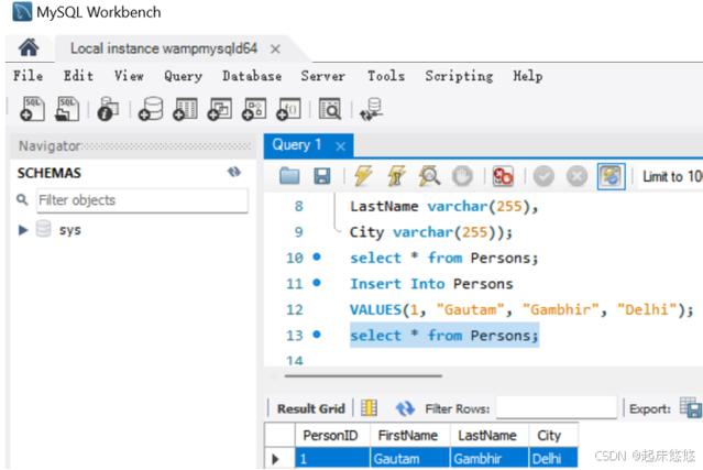 MySQL count