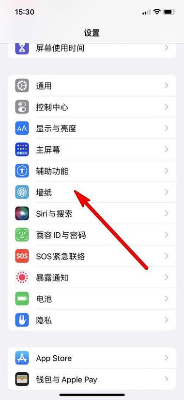 长按苹果屏幕怎么不更换壁纸了