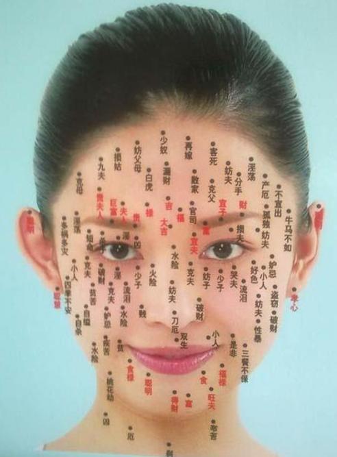 女人命中有贵子的痣