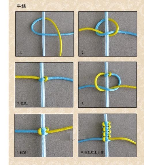 用绳子编手链