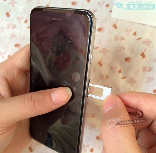 苹果6卡槽怎么放卡图标