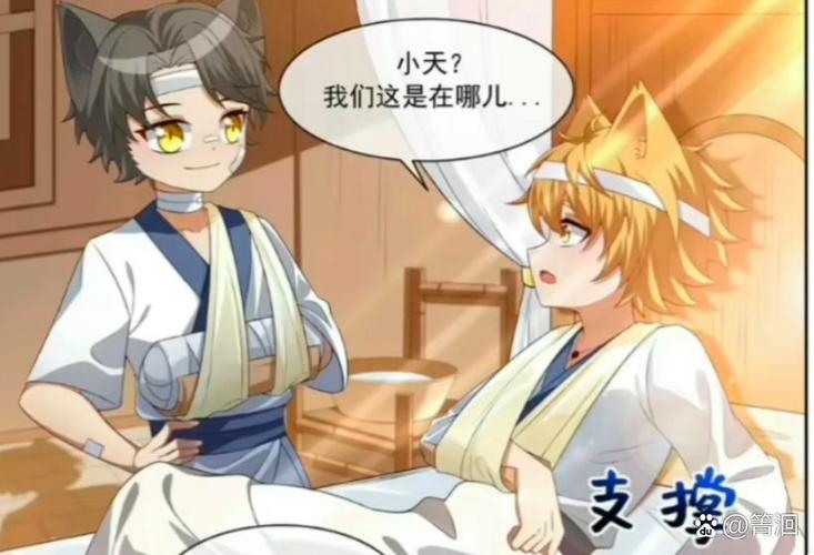 奇喵君猫小九漫画