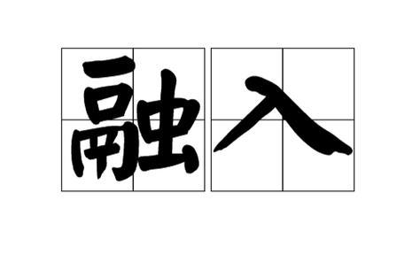融入融合 融入融合