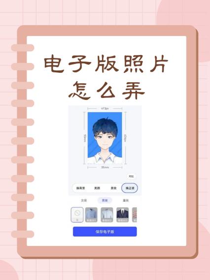 电子照片怎么弄