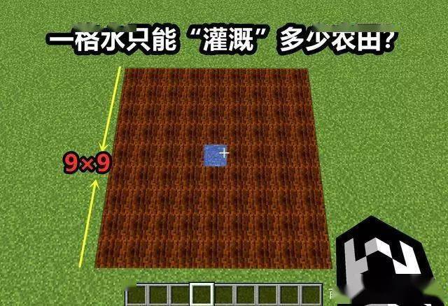 我的世界水能灌溉多少格