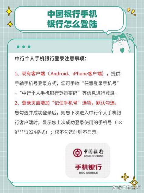 中国银行app登录密码