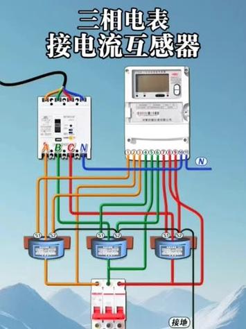 三相电表接互感器