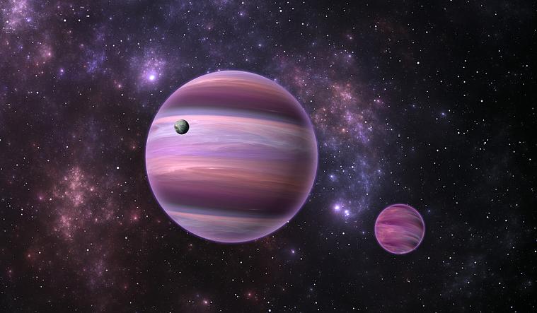 太阳系的气体星球