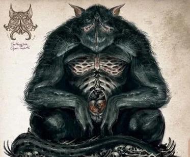 黑暗深渊中的恶魔 黑暗深渊中的恶魔