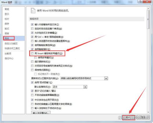 word修改覆盖后面的字