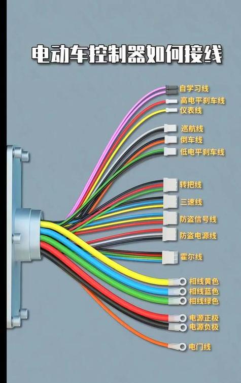 电动车倒车接线图解