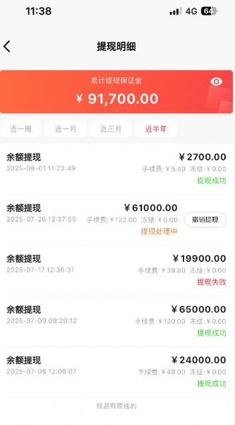龙支付钱包提现没到账