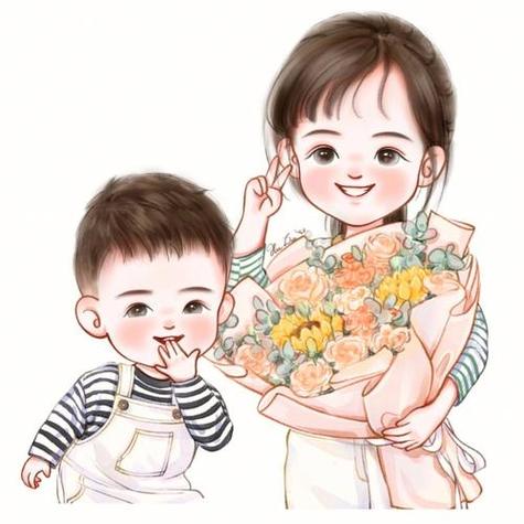 姐弟动漫人物