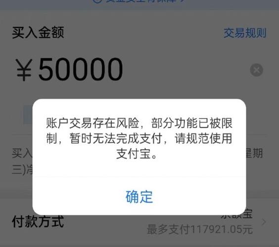 支付宝转账被限额了怎么办截图2