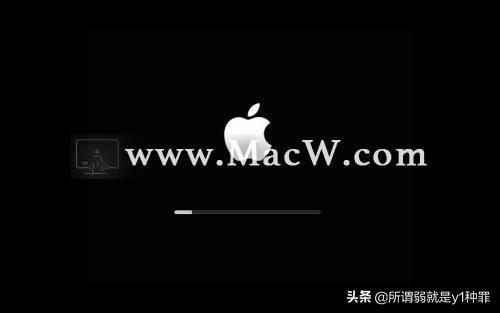苹果电脑卡在启动界面