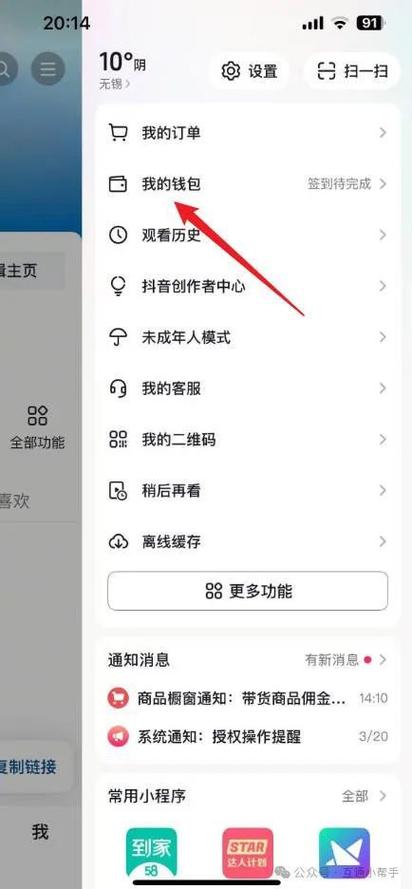 抖币消费记录查询方法