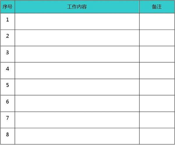 工作日志模板截图3