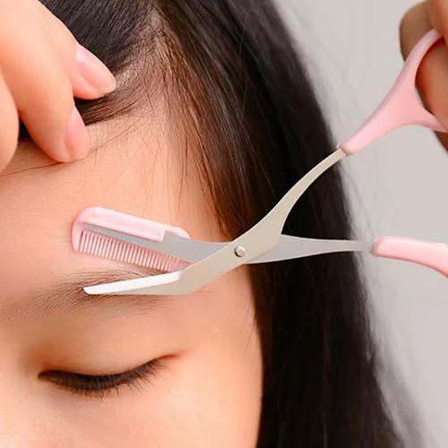 修眉剪怎么用视频教程 修眉剪怎么用视频教程