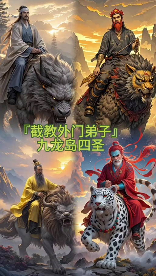 九龙岛四圣实力排排名