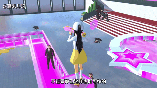 樱花校园模拟器黑衣人