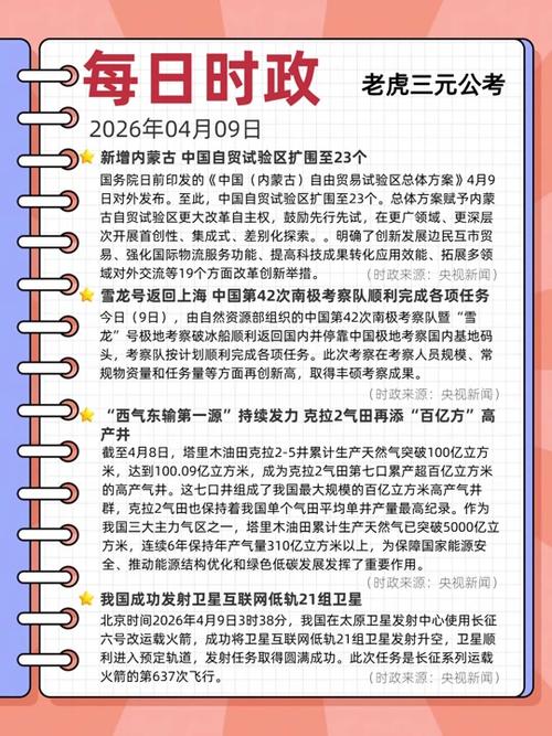 2026年4月新闻摘抄