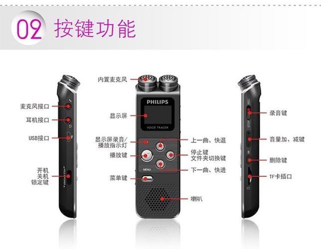 飞利浦vtr8800录音笔