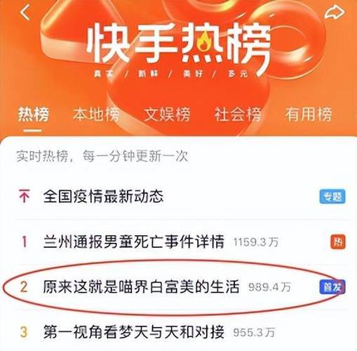快手榜一100w是多少钱